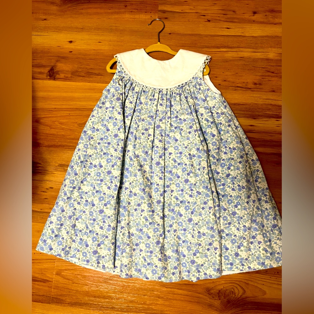 Bailey Boys floral dress with collar